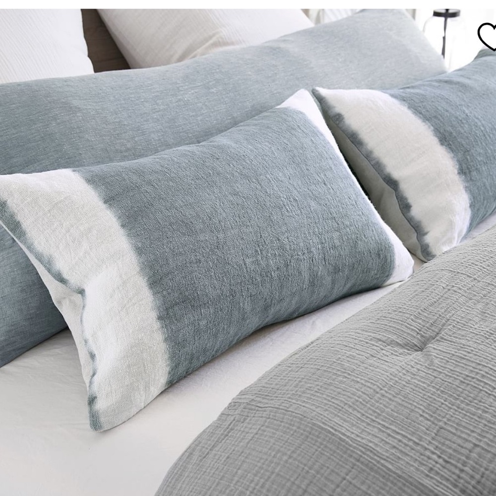 *ISO* this Pottery Barn dip dyed lumbar Pillow *do not buy*